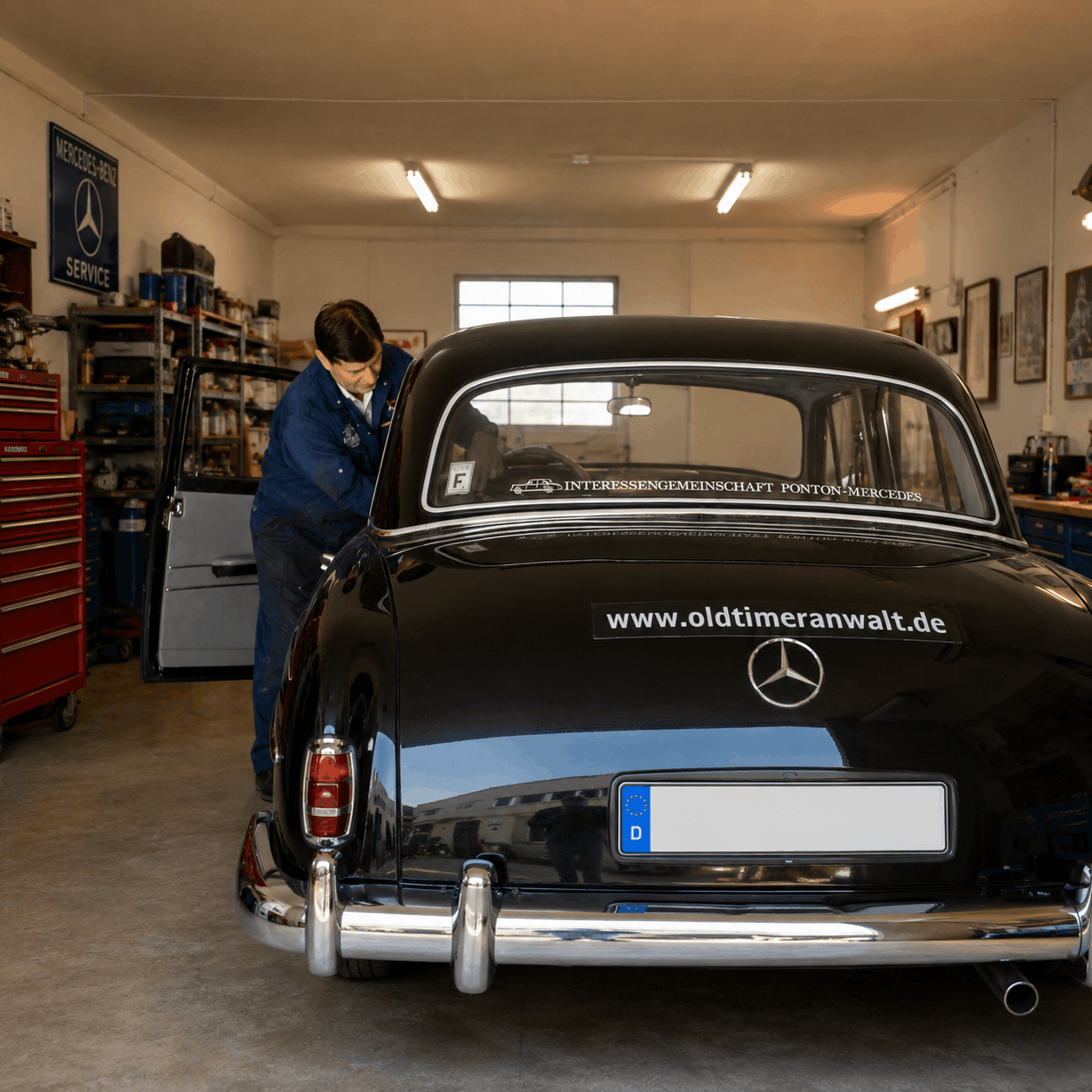 Restaurierung im Oldtimerrecht